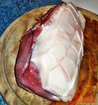 Schweinekrustenbraten mit eingeschnittener Schwarte